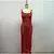 Vestido Longo Sem Costas - Malha Premium com Design Moderno - Bela Essência