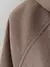 Casaco Feminino Gola Cachecol - Mistura de Lã com Bolsos - Jaqueta Elegante Inverno na internet