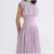 Imagem do Vestido Chiffon A-Line Elegante - Sofisticação Fluída com Mangas Vôo