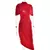 Verão sem costas ruched sexy maxi vestido feminino novo gola alta magro cintura - Bela Essência
