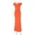 Oco para fora fecho de ouro sexy maxi vestido para mulheres vestido sólido sem - loja online