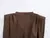 Mulheres assimétricas camisetas o pescoço zíper sem mangas cruz dobras topo m - loja online