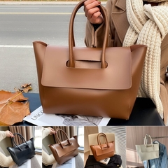 Imagem do Bolsa Feminina de Ombro Retrô – Grande Capacidade, Design Simples e Elegante | Jowlife
