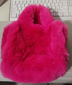 Bolsa de Ombro de Pelúcia com Corrente – Estilo Inverno Elegante - jowlife