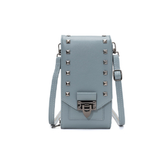 Bolsa Transversal com Rebites – Estilo Compacto para Celular e Acessórios - comprar online
