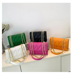 Mini Bolsa Quadrada com Corrente – Estilo Fashion Compacto - comprar online