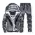 Novo velo conjunto masculino marca de moda agasalho forrado moletom grosso + cal - Zayro