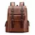 Imagem do 2023 homens mochila de couro do plutônio bagpack grande portátil mochilas masc