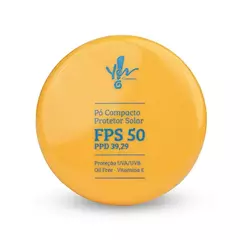 protetor solar pó compacto fps50 bege #04, 10 g - comprar online