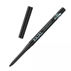 lápis kajal retrátil para olhos preto v.2