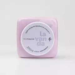 loção hidratante corporal lavanda yes! touch, 200ml - comprar online