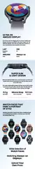 Zeblaze Btalk 3 Pro Smartwatch com Display AMOLED, Bluetooth e Chamadas Telefônicas