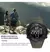 Relógio eletrônico masculino SMAEL para esportes ao ar livre, à prova d'água, mostrador grande, digital, LED, alarme, relógio digital 1237, relógio esportivo - JG All Import
