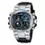 SMAEL 8093 Relógio Esportivo À Prova D'água 5Bar Dual Time Relógios Masculinos Resistente a Choques Despertador Relógios de Pulso Masculinos