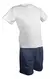 Conjunto remera y pantalón tipo escolar en internet