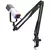 FIFINE-Kit de micrófono dinámico XLR con brazo Boom para mezclador, juego de m