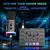 FIFINE Kit de Podcast todo en uno con mezclador de Audio RGB, juego de estudio d