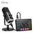FIFINE Kit de Podcast todo en uno con mezclador de Audio RGB, juego de estudio d - Nakei 