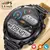 LIGE-Relógio esportivo inteligente para homens, pulseira de toque completo, ras