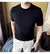 Polo masculino de malha texturizada – Camiseta Soft Lounge com ajuste elástic na internet