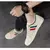 Sapatos casuais masculinos de luxo moda tênis para homens malha leve respiráve - loja online