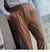 Imagem do calça de alfaiataria masculina casual de cintura alta e perna reta