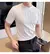 Polo masculino de malha texturizada – Camiseta Soft Lounge com ajuste elástic - comprar online