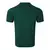 Imagem do camisa polo cor sólida verão retro malha lapela listrado texturizada