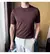 Polo masculino de malha texturizada – Camiseta Soft Lounge com ajuste elástic - Kovel