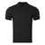 camisa polo cor sólida verão retro malha lapela listrado texturizada - comprar online