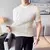 Polo masculino de malha texturizada – Camiseta Soft Lounge com ajuste elástic - comprar online