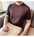 Polo masculino de malha texturizada – Camiseta Soft Lounge com ajuste elástic - comprar online