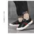 Sapatos casuais masculinos de luxo moda tênis para homens malha leve respiráve - comprar online