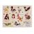 Imagem do Montessori bebê brinquedos de madeira 1 2 3 anos crianças mão grab board puzzle jogo criança habilidades motoras finas brinquedos educativos para crianças