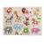 Montessori bebê brinquedos de madeira 1 2 3 anos crianças mão grab board puzzle jogo criança habilidades motoras finas brinquedos educativos para crianças - comprar online