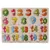 Montessori bebê brinquedos de madeira 1 2 3 anos crianças mão grab board puzzle jogo criança habilidades motoras finas brinquedos educativos para crianças - Bella Dona