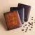 Couro genuíno Rfid Carteiras de Proteção para Homens Vintage Thin Short Multi Function ID Credit Card Holder Money Bag - Bella Dona