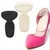 T forma esponja calcanhar adesivos sapato almofada protetor de calcanhar para sapatos de salto alto inserções almofadas de calcanhar ajustador de sapato feminino meia palmilhas - comprar online