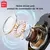 Imagem do Miniso ms162 fones de ouvido inteligentes de tradução bluetooth sem fio fones de ouvido chat viagem de escritório, unidade de driver de 16mm
