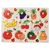 Montessori bebê brinquedos de madeira 1 2 3 anos crianças mão grab board puzzle jogo criança habilidades motoras finas brinquedos educativos para crianças