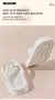 Chinelos de plataforma antiderrapante para mulheres, chinelos de cor sólida para interiores, calçado feminino, ZYT2438 - loja online