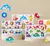 Montessori bebê brinquedos de madeira 1 2 3 anos crianças mão grab board puzzle jogo criança habilidades motoras finas brinquedos educativos para crianças na internet