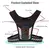 Colete esportivo reflexivo correndo respirável saco de peito correndo ciclismo montanhismo esportes mochila fitness exercício colete - comprar online