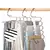 Cabide multifuncional para calças, organizador de roupas, rack de armazenamento ajustável, organizador de armário, cabide de calças, organização doméstica - Bella Dona