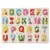 Montessori bebê brinquedos de madeira 1 2 3 anos crianças mão grab board puzzle jogo criança habilidades motoras finas brinquedos educativos para crianças - loja online