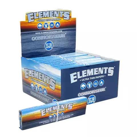 ELEMENTS CONNOISSEUR - KS SLIM + TIPS BOX/24 - 33 - comprar en línea