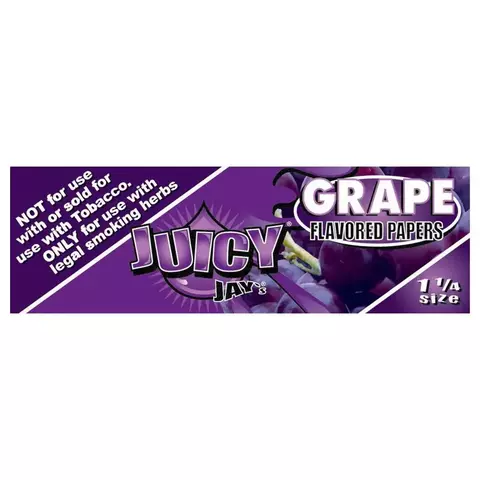 GRAPE JUICY JAY'S GRAPE 1 1/4 BOX/24 - 32 leaves - comprar en línea
