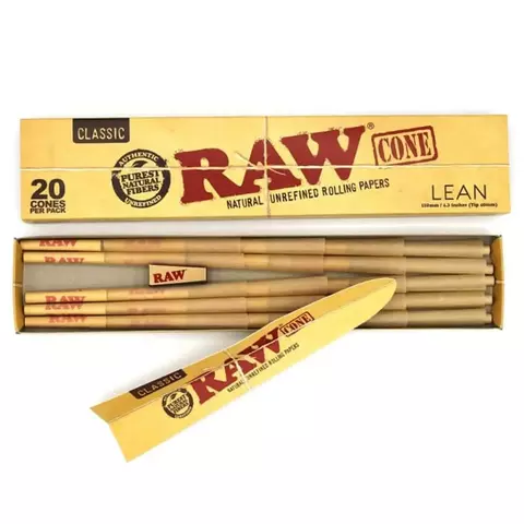 RAW CONE LEAN 20CT 12/DISP 109mm 40mm tIP - comprar en línea