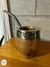 Mate Imperial de algarrobo virola de alpaca lisa - comprar online