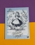 CADERNO COLEGIAL BROCHURA ALICE NO PAIS DAS MARAVILHAS, CAPA DURA.